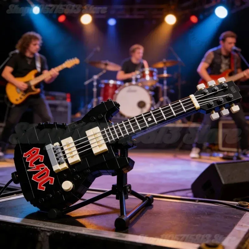 Brick Guitar Model Kit DIY Min - Electric Gadget 评论和价格