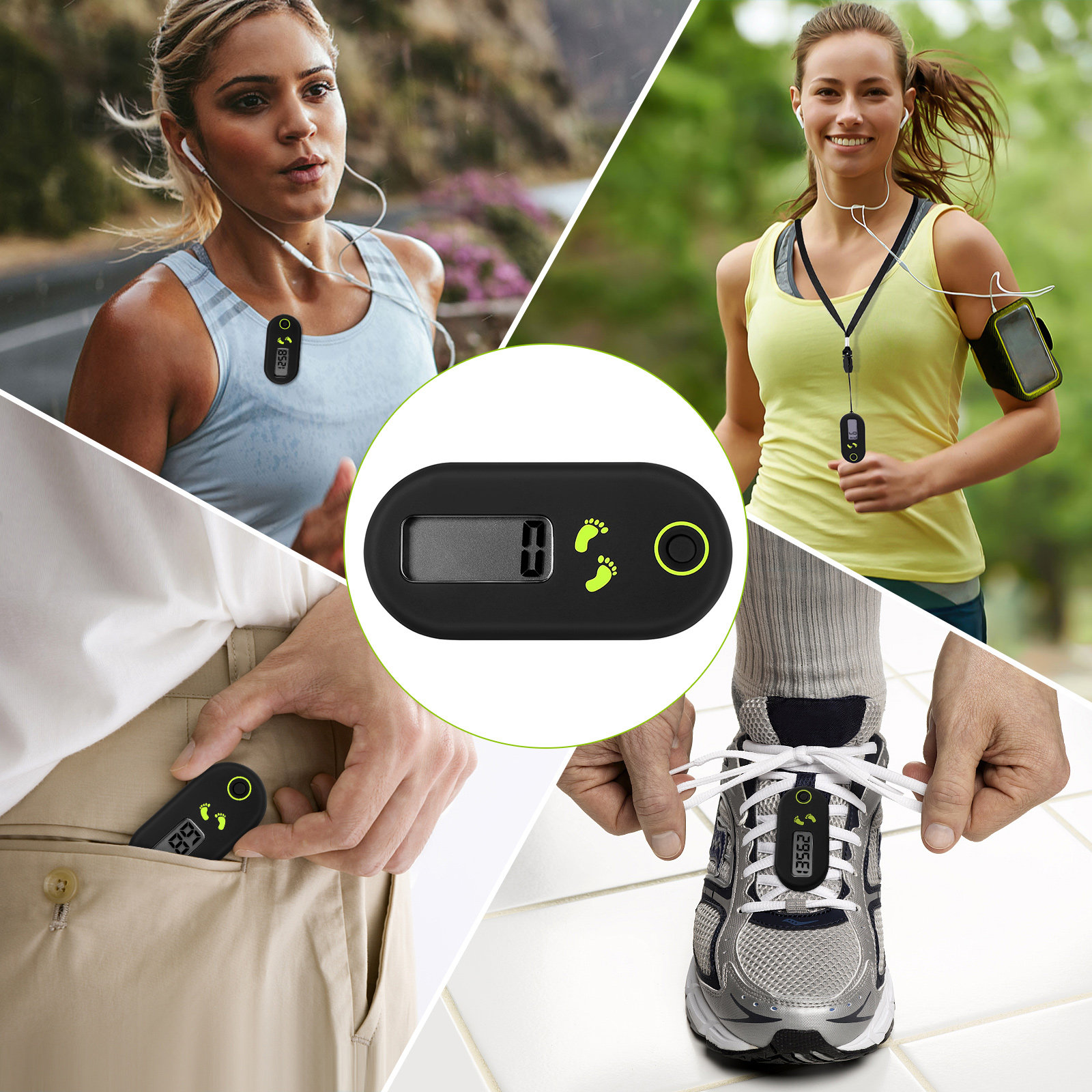 Electronic Pedometer Portable  - Electronics Gadgets For Home 评论和价格
