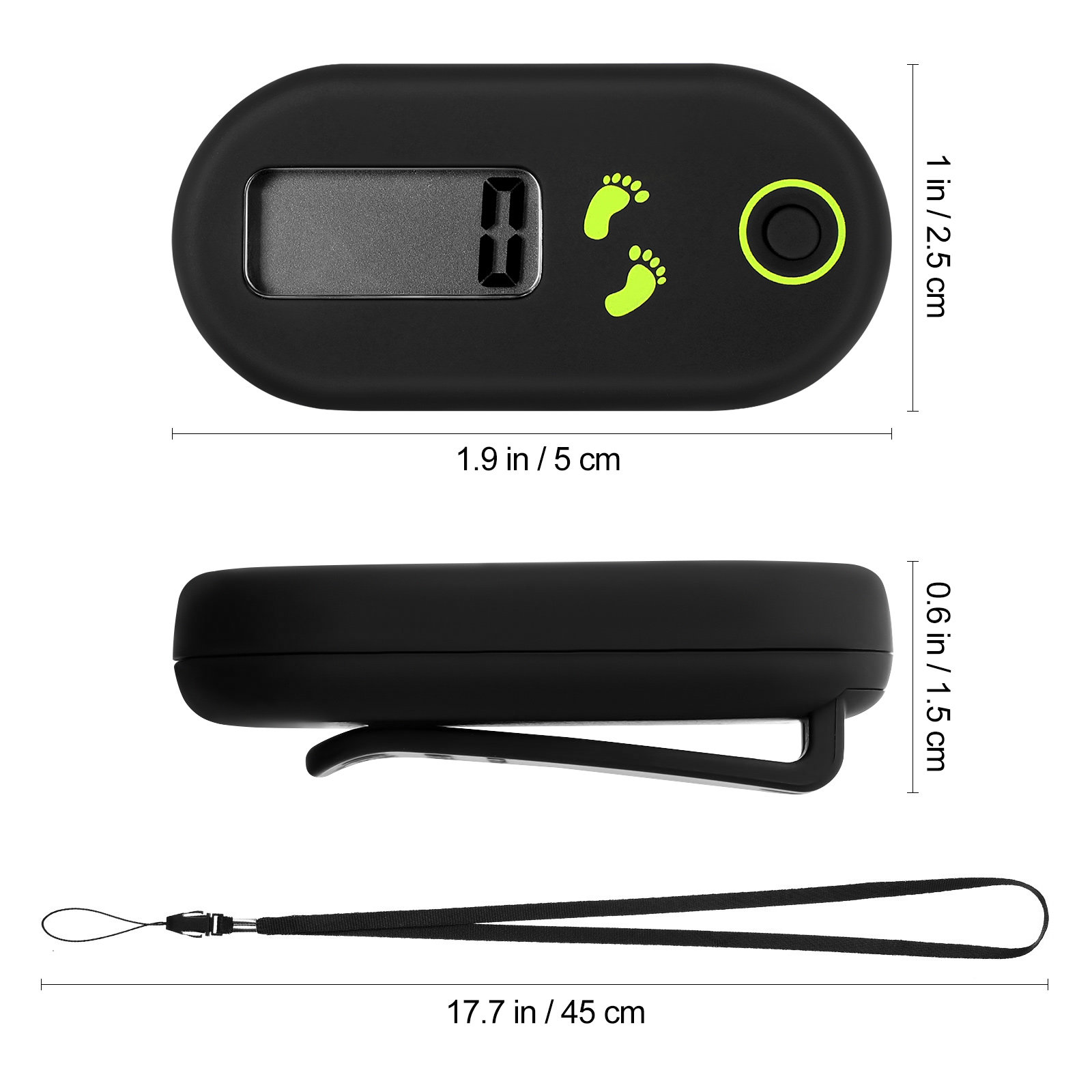Electronic Pedometer Portable  - Electronics Gadgets For Home 评论和价格