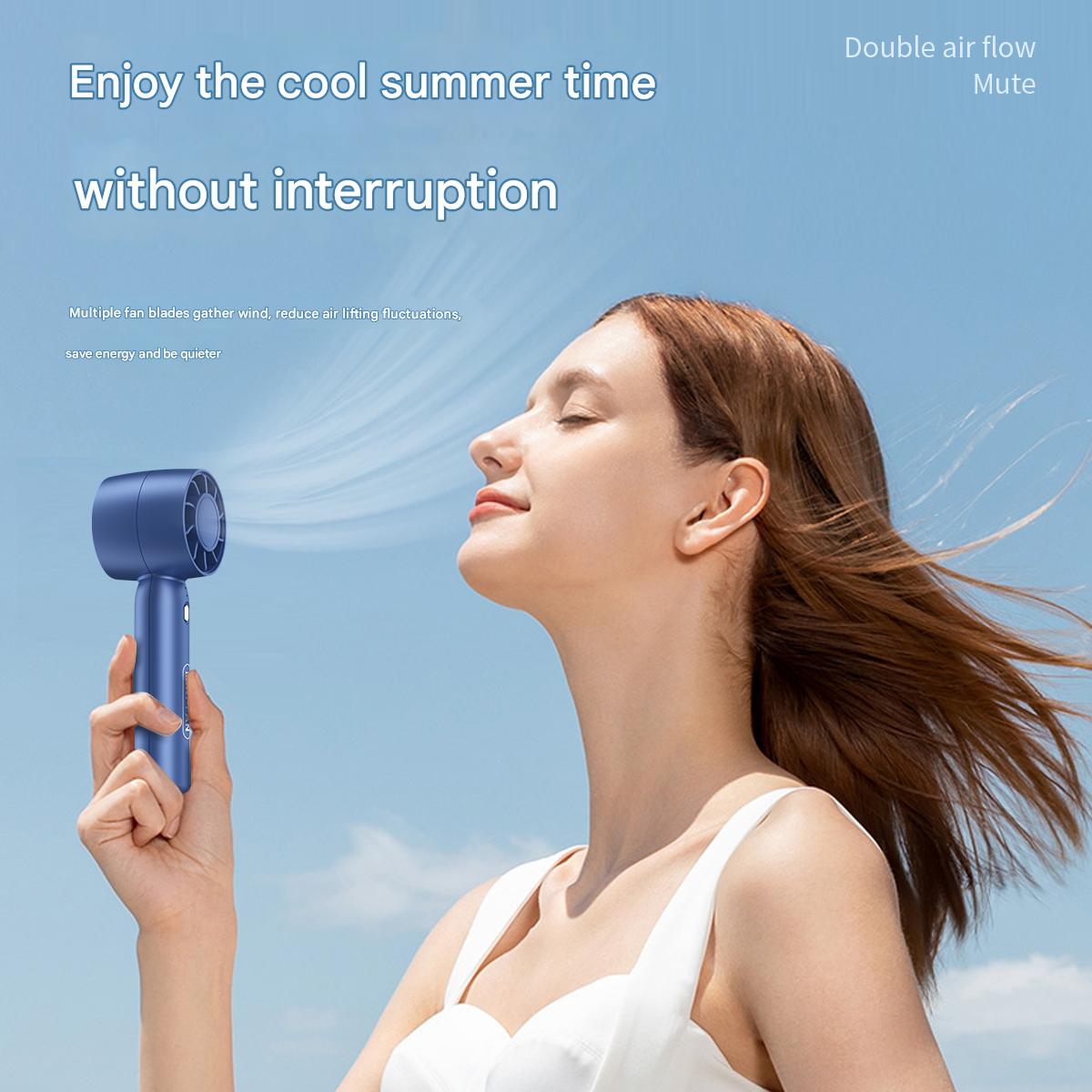 Turbo Handheld Small Fan USB C - Electronics Gadgets For Home 评论和价格
