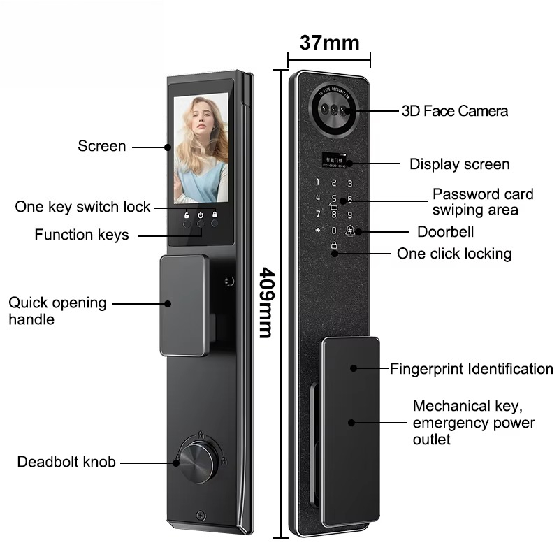 Tuya WiFi Smart Door Lock, Hom - Electronics & Gadgets Starting With V 评论和价格