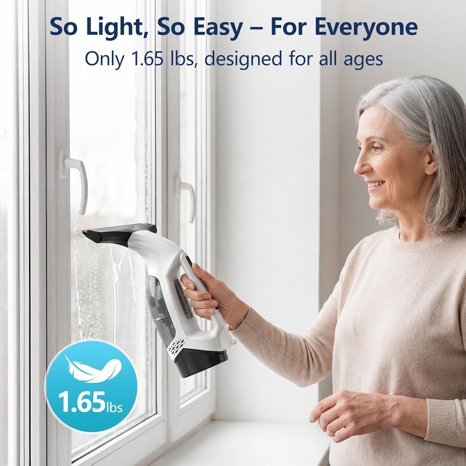 2000Pa Handheld Window Vacuum  - Electric Gadget 评论和价格