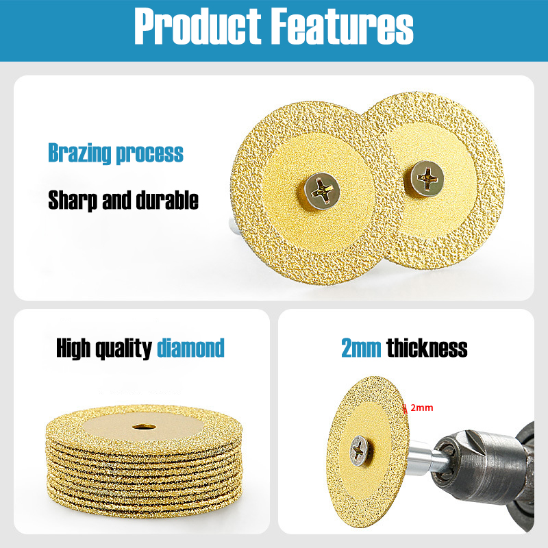40mm Braze Diamond Saw Blade M - Electric Gadget 评论和价格