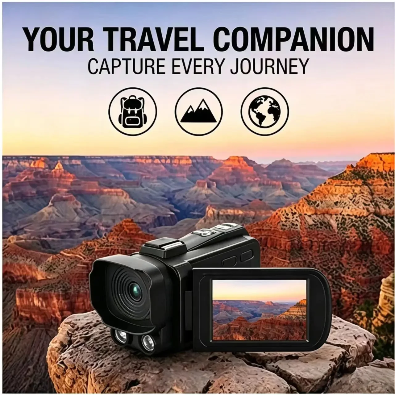 1080P Full HD Digital Camera V - Electronics Gadgets For Home 评论和价格