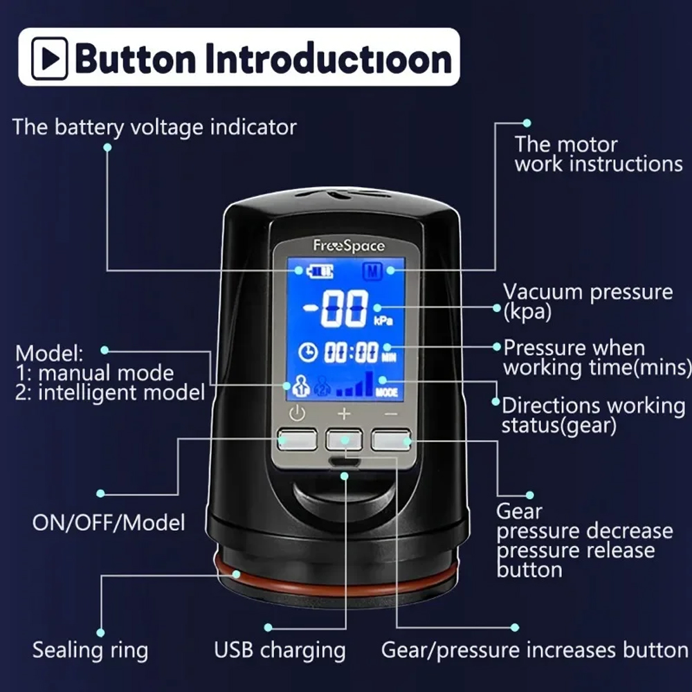 Electric Vacuum Adult Sex Toy  - Electric Gadget 评论和价格